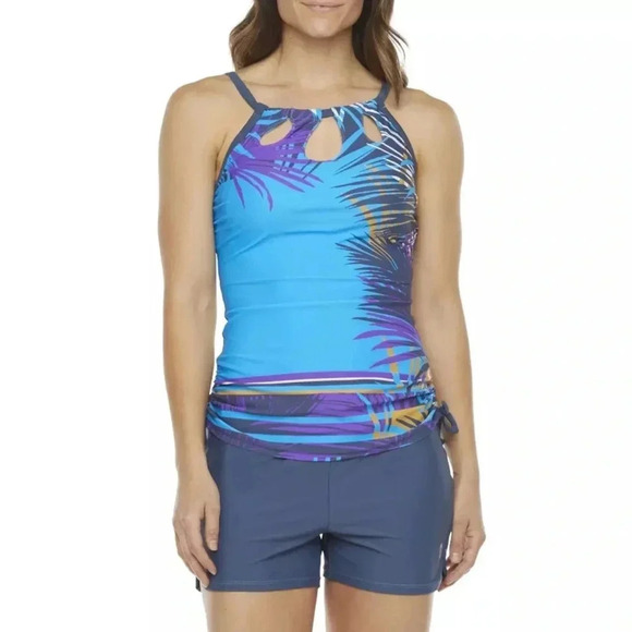 Free Country Tankini Swimsuit Top - Picture 1 of 7